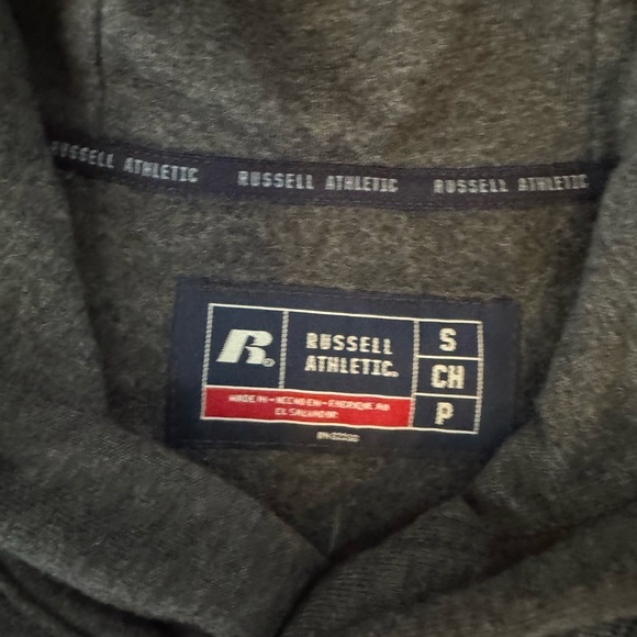 #266 MIAMI UNIVERSITY OF OXFORD OHIO GRAY RUSSELL ATHLETICS HOODIE LIKE NEW!!! - Picture 11 of 15